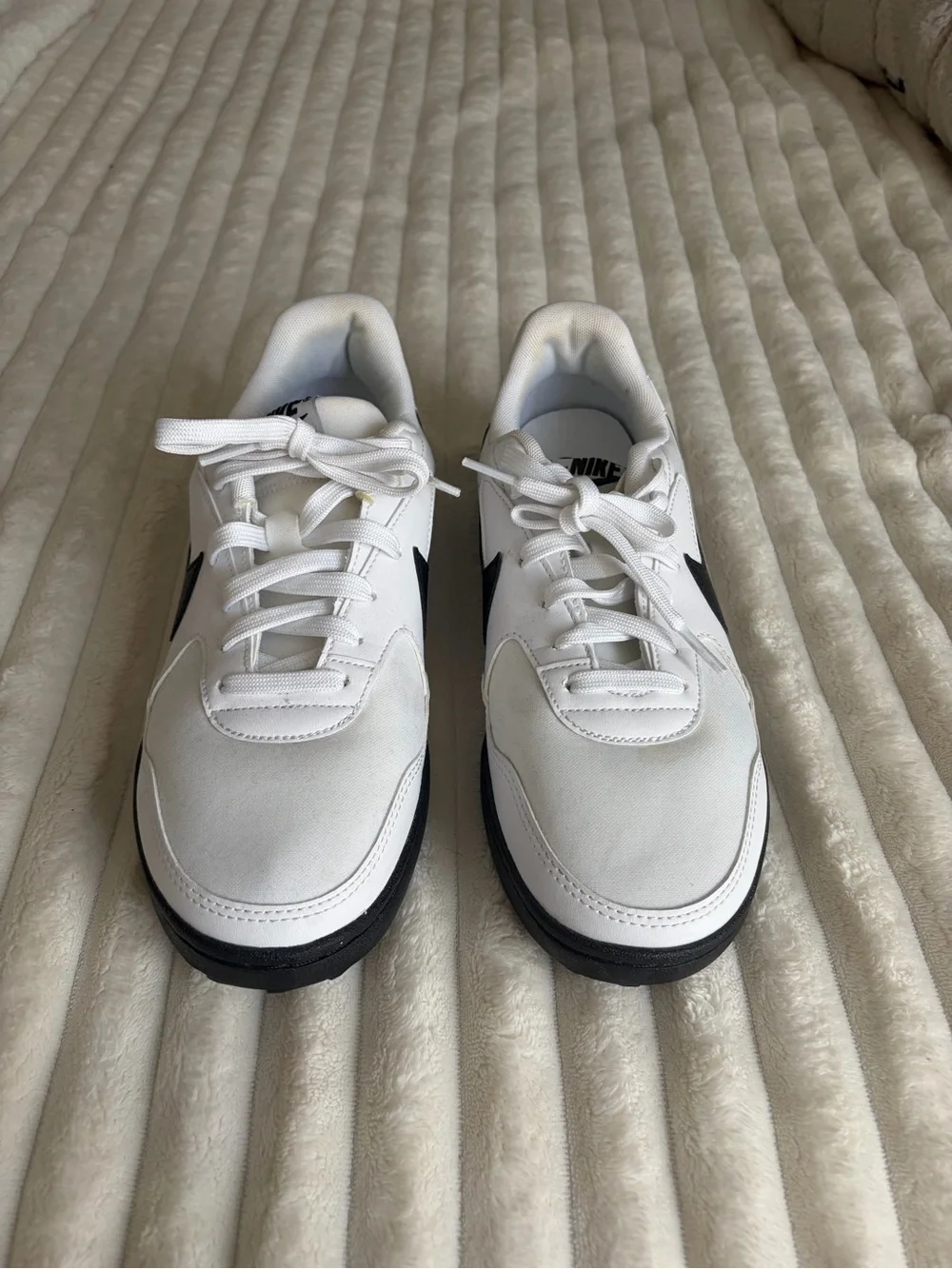 Nike Women’s White & Black     Court Royale/Court Vision Sneakers